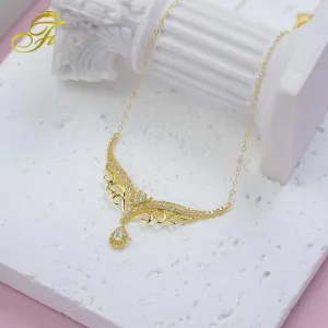 قلادة نسائية عالية الجودة على شكل قطرة ماء High Quality Water Drop Necklace for Women