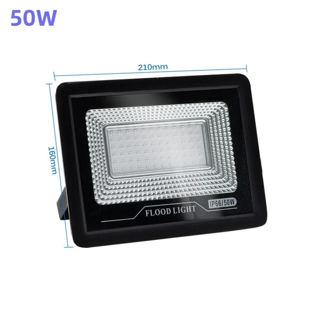 100w Led Waterproof 392nm Uv Black Light Stage Blacklight Ultraviolet Flood Lamp for Halloween Xmas Dance Dj Disco Party