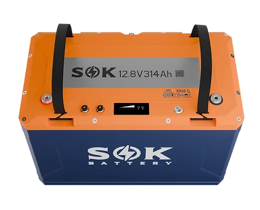 12V 314Ah Lithium Battery, Built-in heater & Bluetooth, Victron CAN Comms | SOK Battery