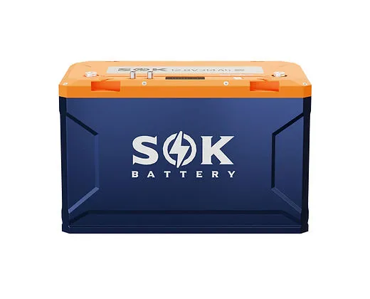 12V 314Ah Lithium Battery, Built-in heater & Bluetooth, Victron CAN Comms | SOK Battery