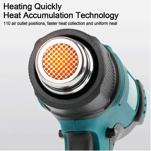 2000W Electric Heat Gun | Nozzles | Handheld Cordless | Makita 18V | AU