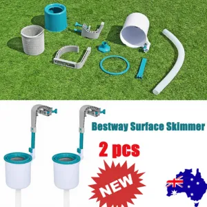 2PCS Bestway Surface Skimmer | For Quick-Up Fast Set Frame Pool | Paddling Pool Clean