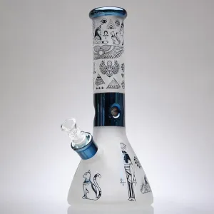 Accurate Glass - 7mm Egyptian Beaker Bongs