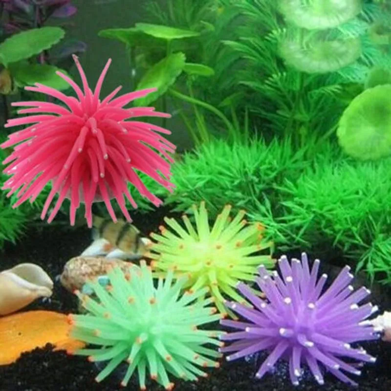 Aquarium Silicone Artificial Aquatic Life