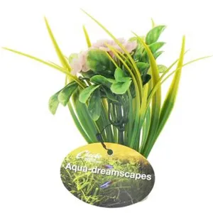 Cheeko Aqua Dreamscapes Aquatic Plant - Planted Flower 15cm