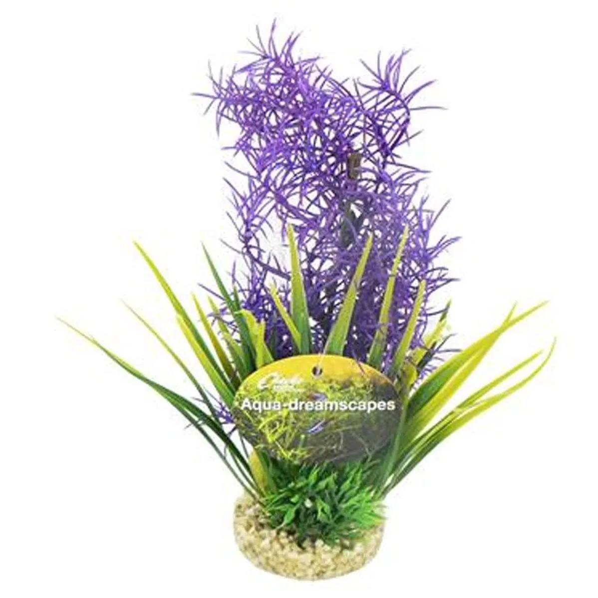 Cheeko Aqua Dreamscapes Aquatic Plant - Purple Cocktail Plant 25cm