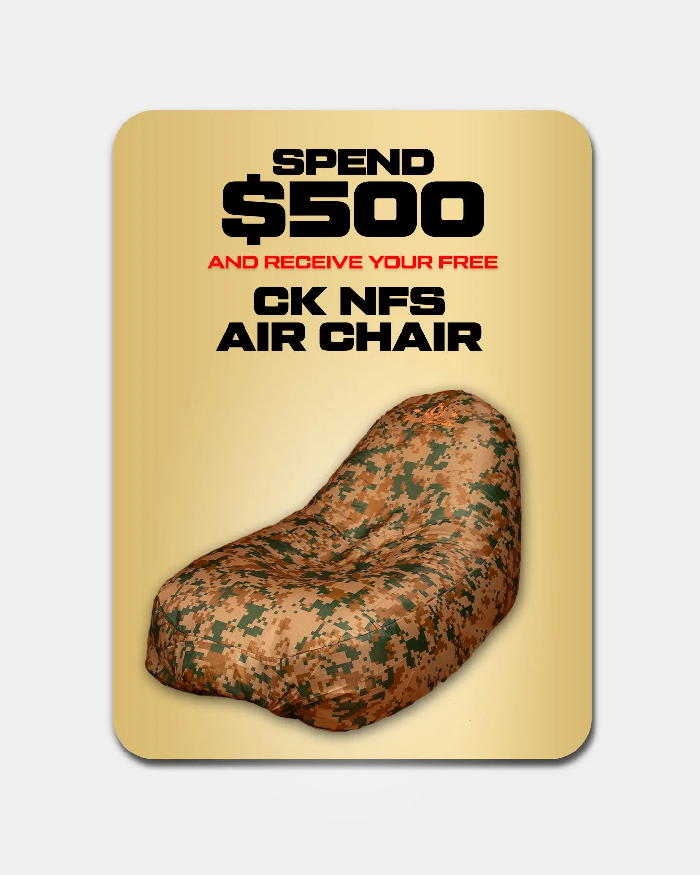Culture Kings NFS Boxing Day 2023 $500 Tier Digi Camo