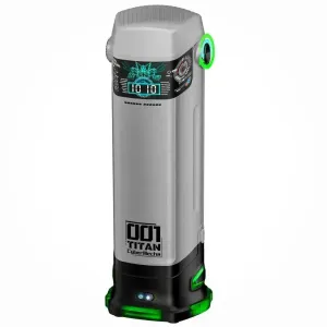 CyberSkin B-Titan - Grey USB Rechargeable Thrusting & Vibrating Auto Masturbator with Heater
