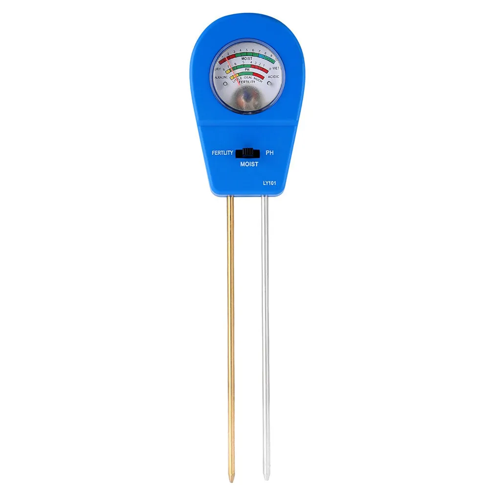 Flower and Grass Soil Moisture Detector PH Alkaline Tester