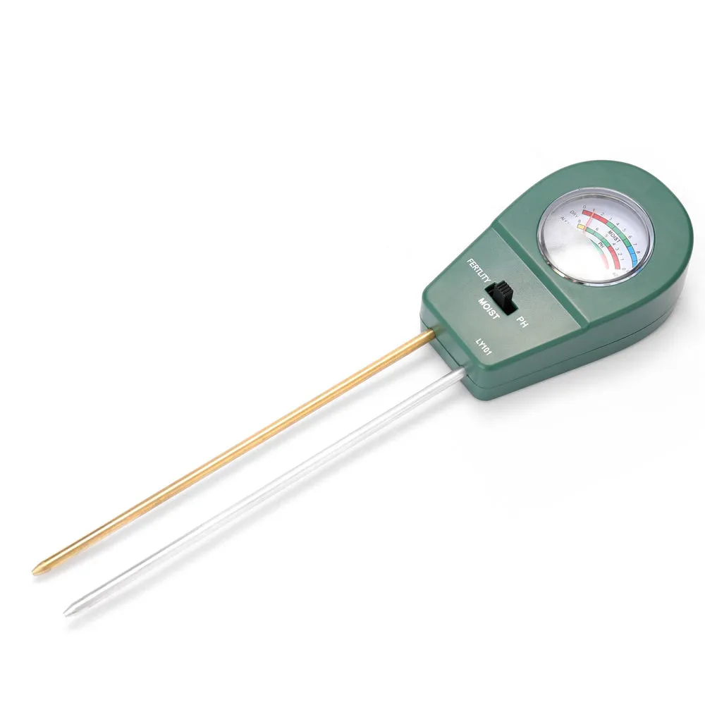Flower and Grass Soil Moisture Detector PH Alkaline Tester