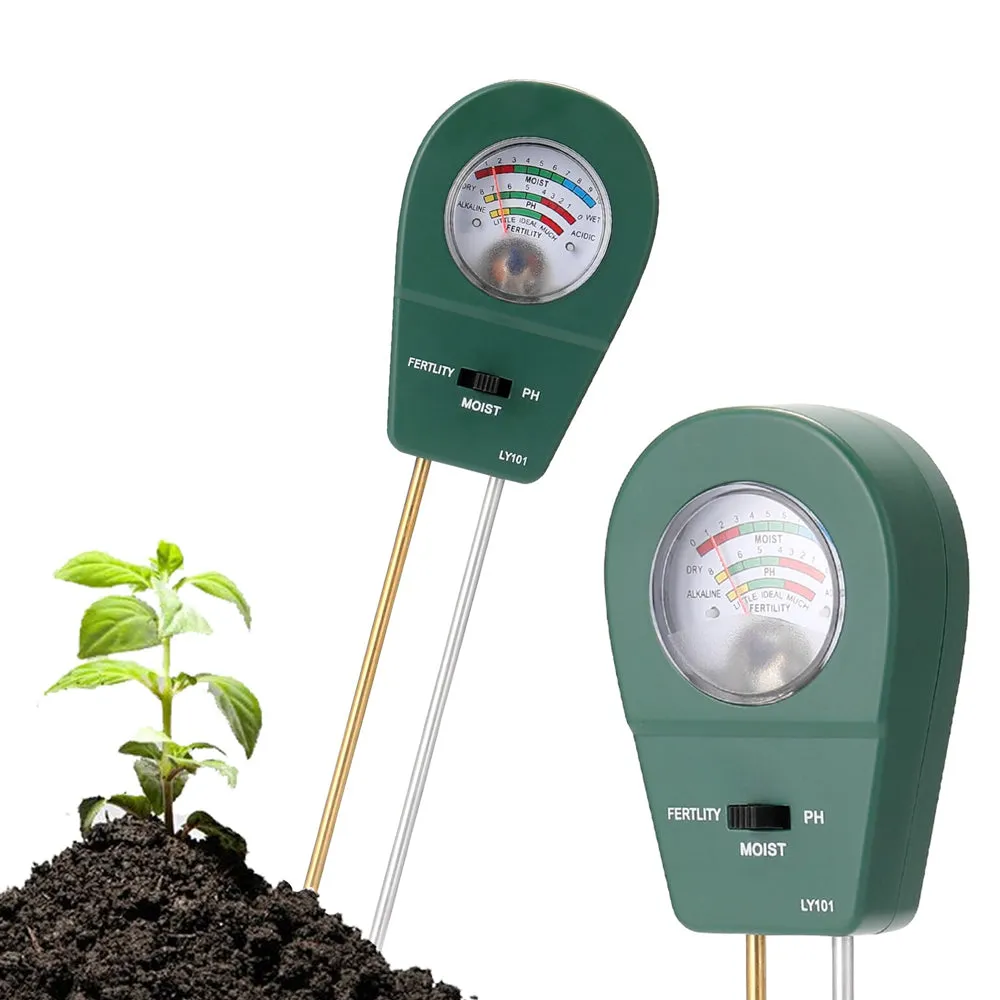 Flower and Grass Soil Moisture Detector PH Alkaline Tester