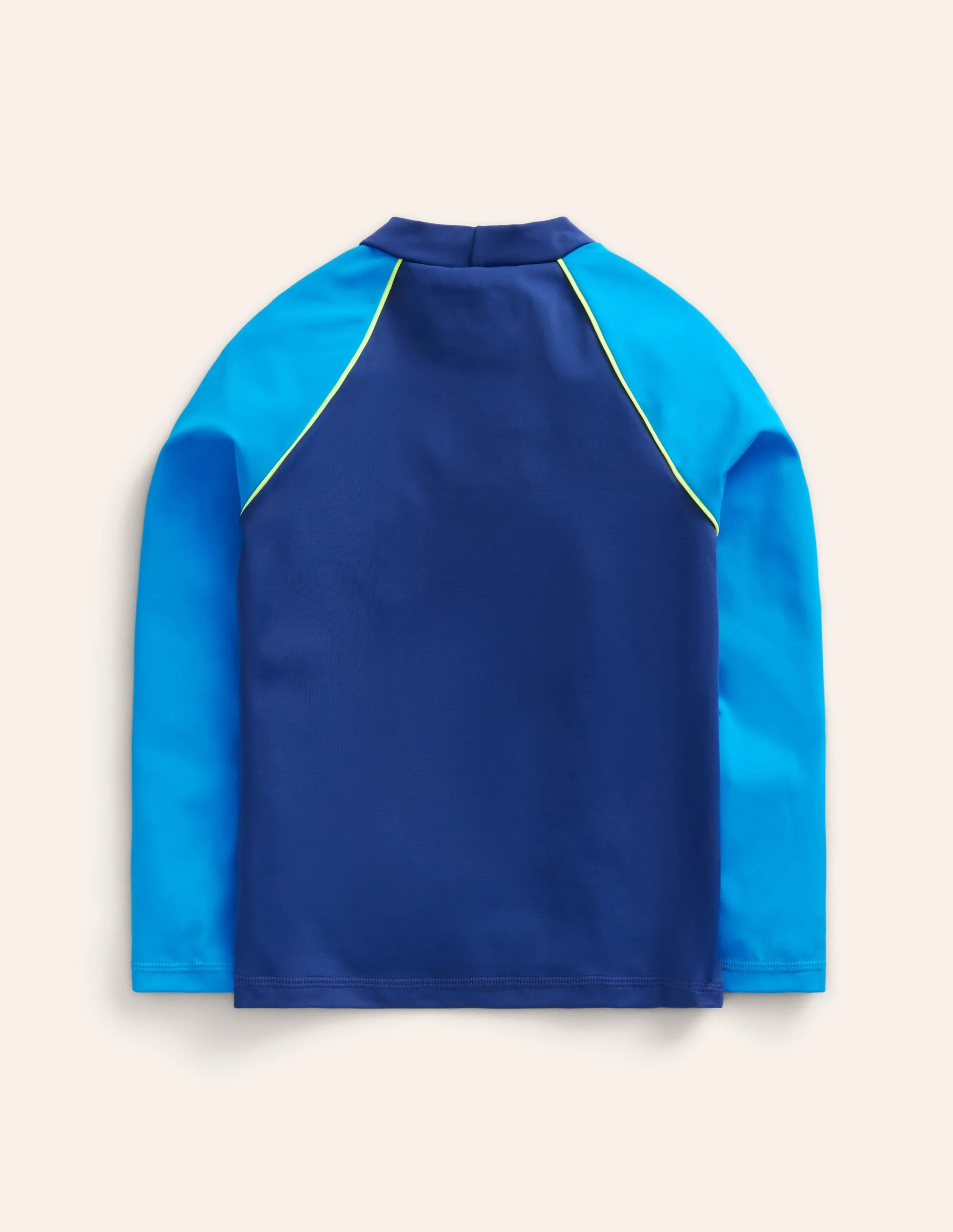 Logo Rash Vest-Turtle Blue