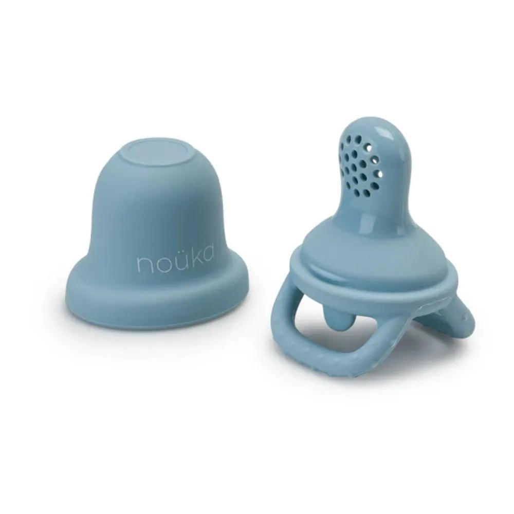 noka Baby Food Feeder - Lily Blue