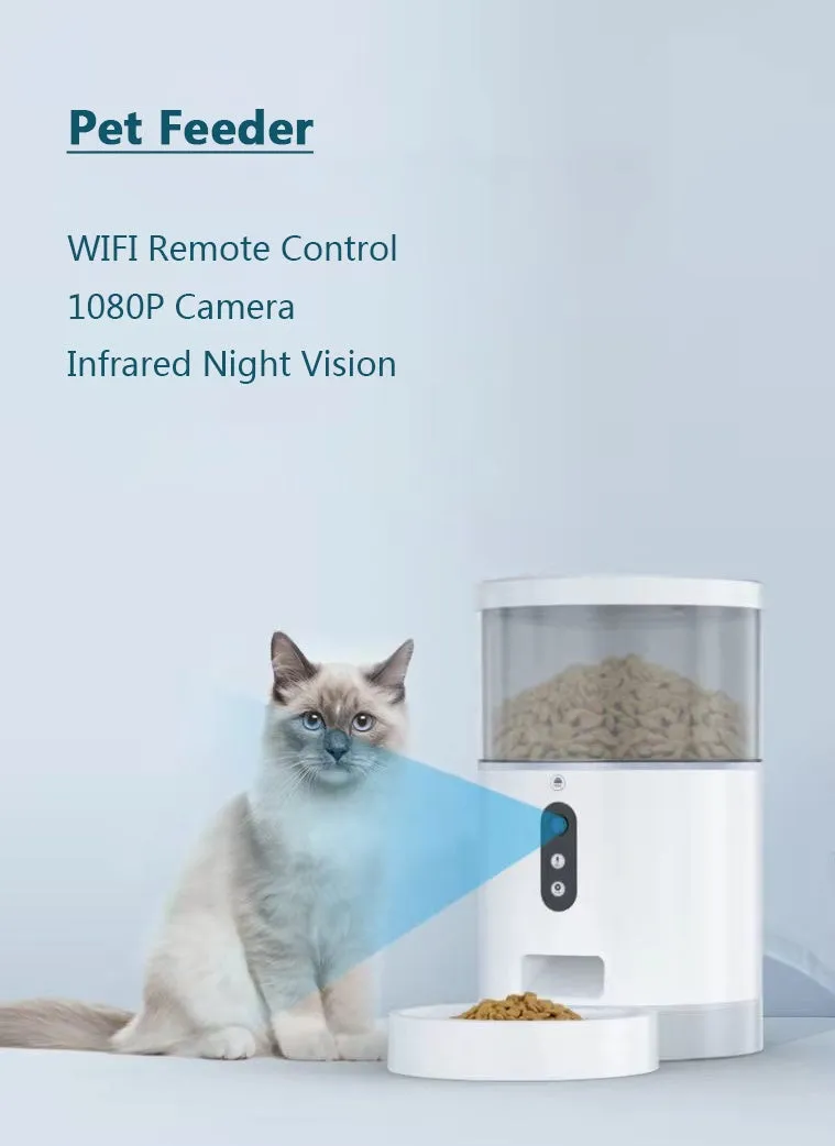 Smart Pet Automatic Feeder Water Feeder / Alimentador automático de agua para mascotas inteligente