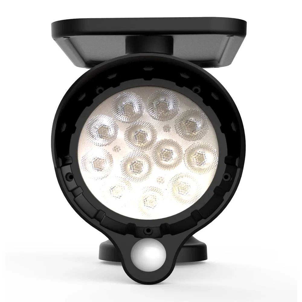Solar Spot Flood Light with Three Mode LED Light by Automatic Light Sensor & Automatic Human Sensor