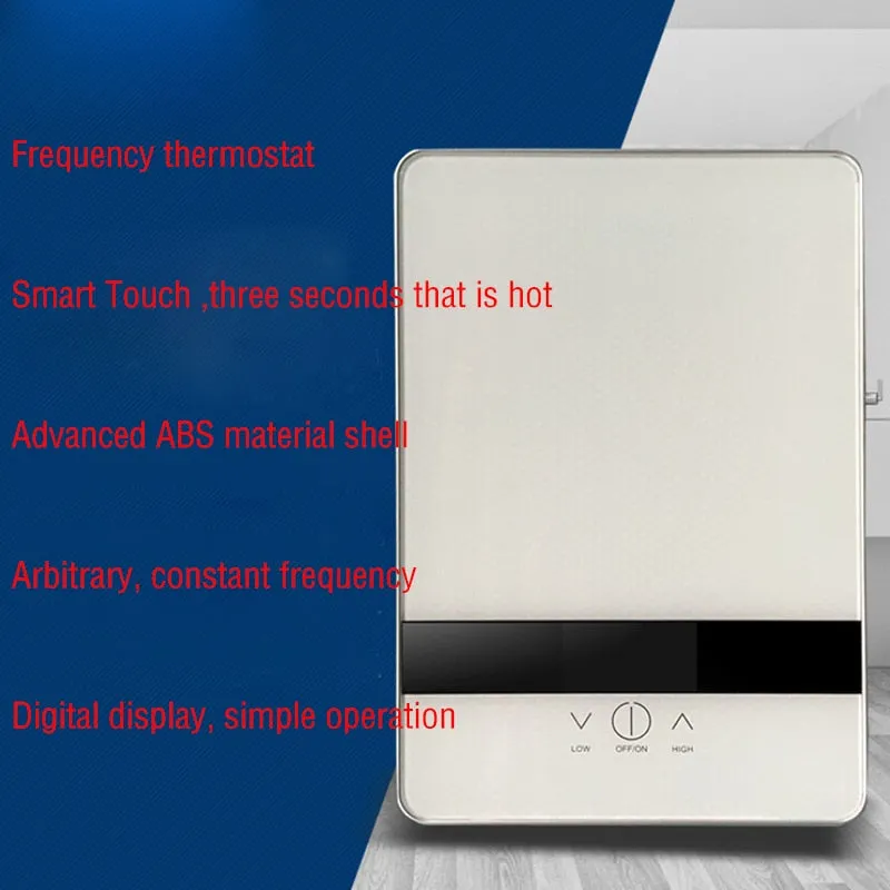Tankless Electric Water Heater 6500w 220v
