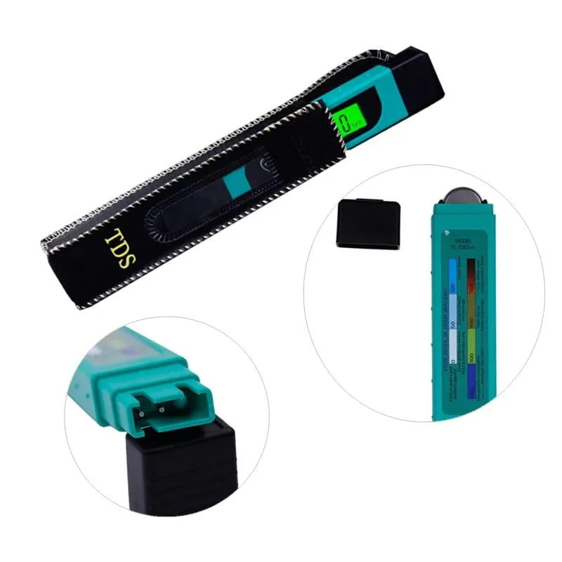 TDS EC Meter Temperature Tester pen 3 in 1 Function Conductivity Water Quality Measurement Tool