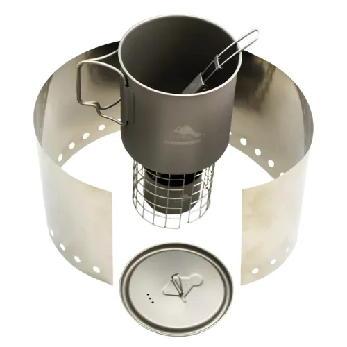 Titanium Siphon Alcohol Stove by TOAKS