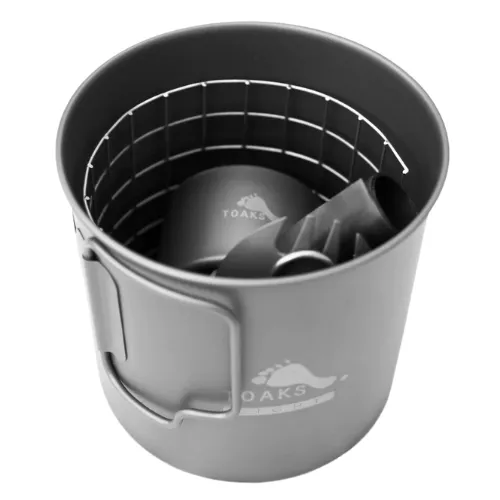 Titanium Siphon Alcohol Stove by TOAKS