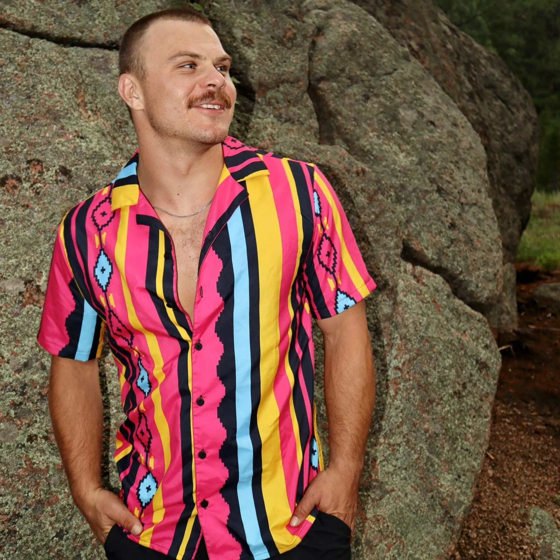 Ugly '90s Country Southwest Button Down Shirt