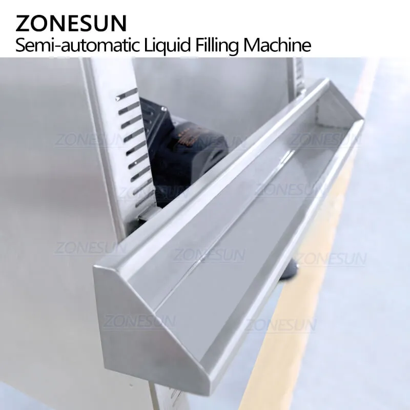 ZS-RWGFP4 Siphon 4 Heads Soymilk Wine Beverage Cooking Oil Small Glass Bottle Cosmetics Liquid Filling Machine